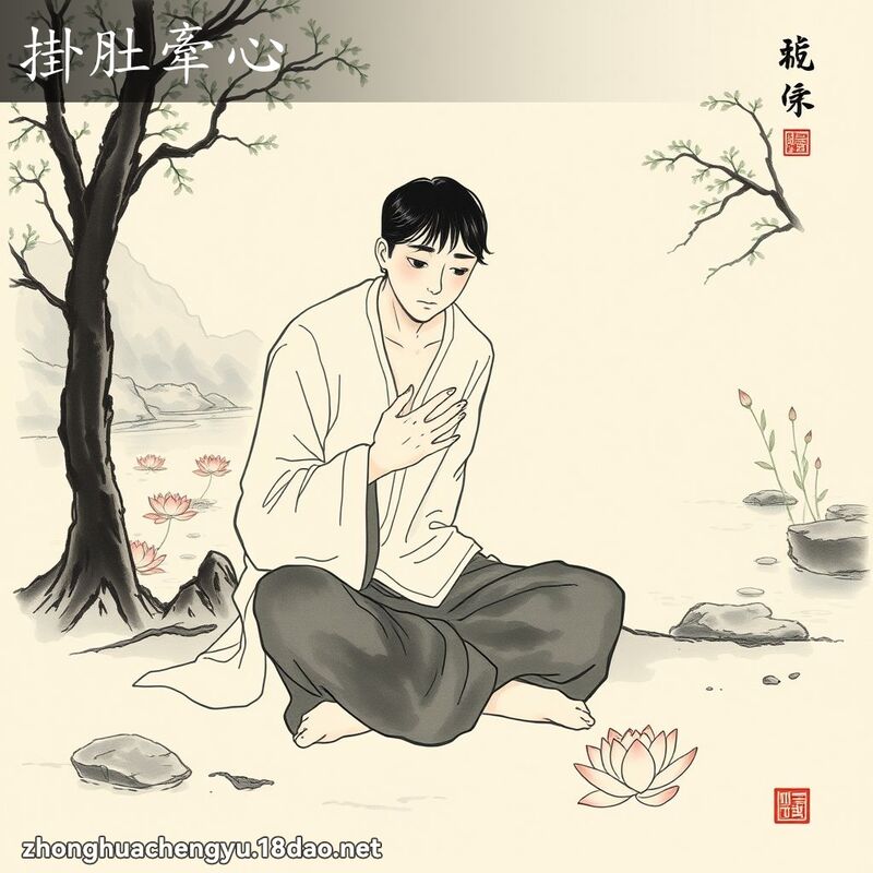 掛肚牽心 配图