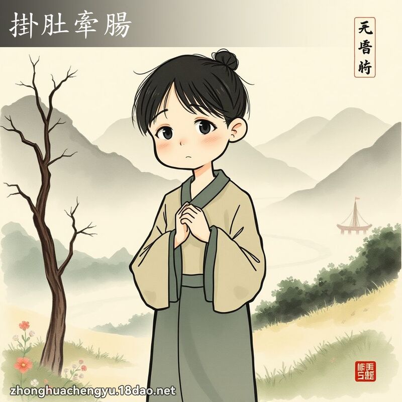 掛肚牽腸 配图