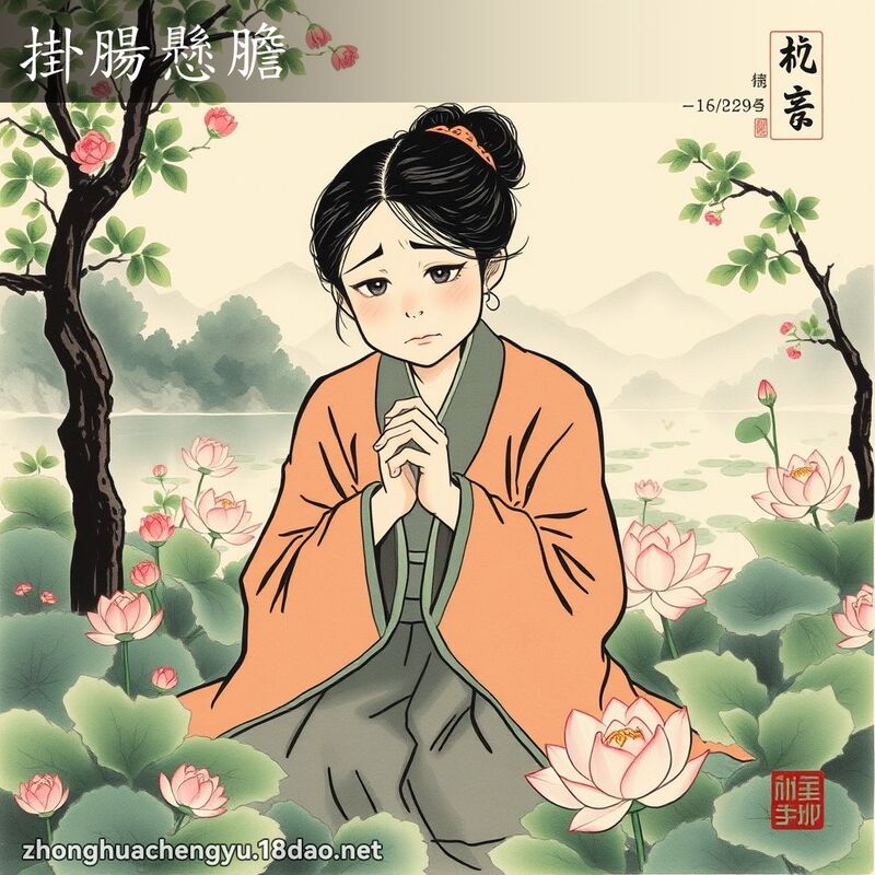 掛腸懸膽 配图