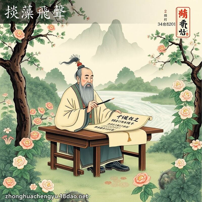掞藻飛聲 配图