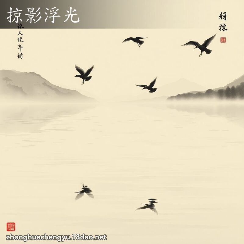 掠影浮光 配图