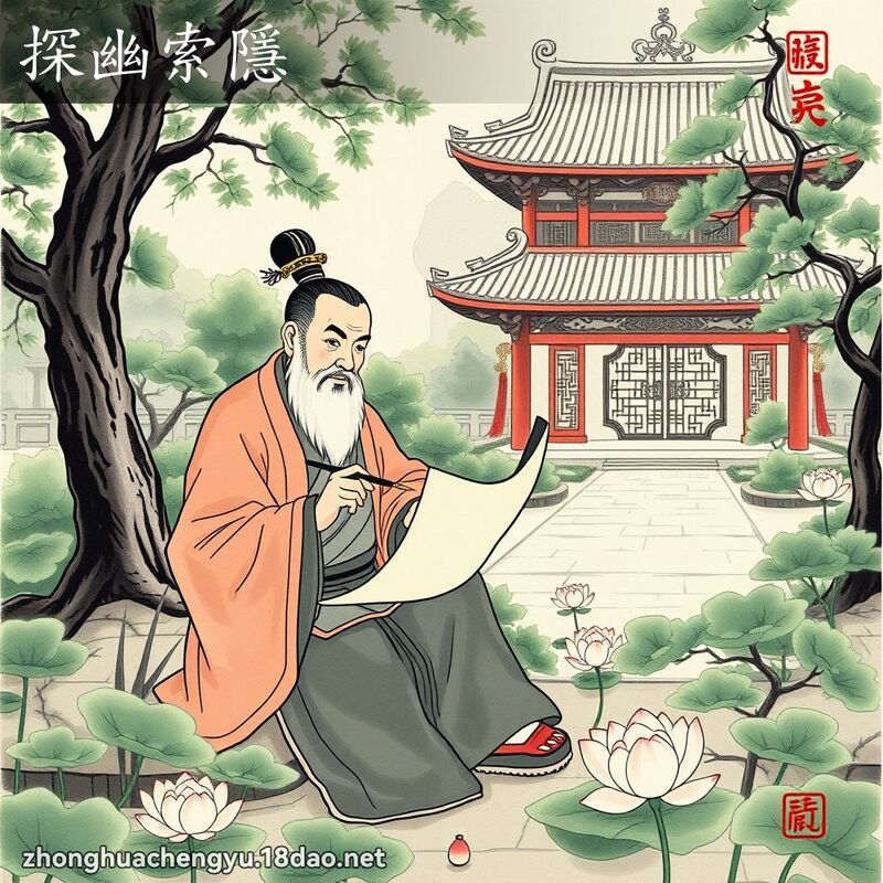 探幽索隱 配图