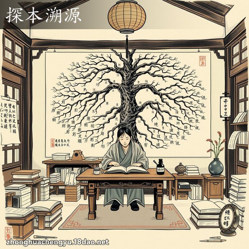 探本溯源 配图
