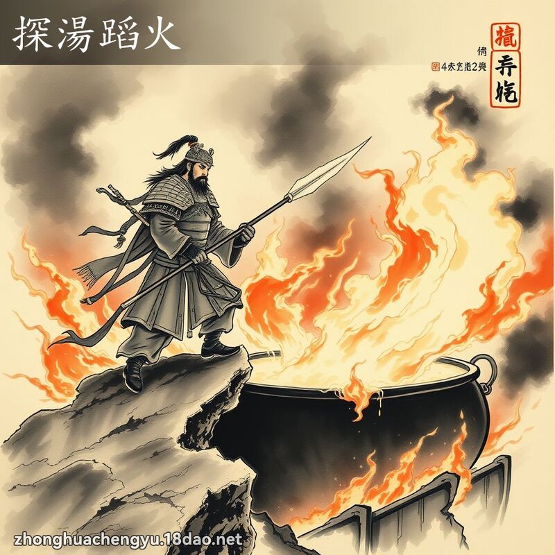 探湯蹈火 配图