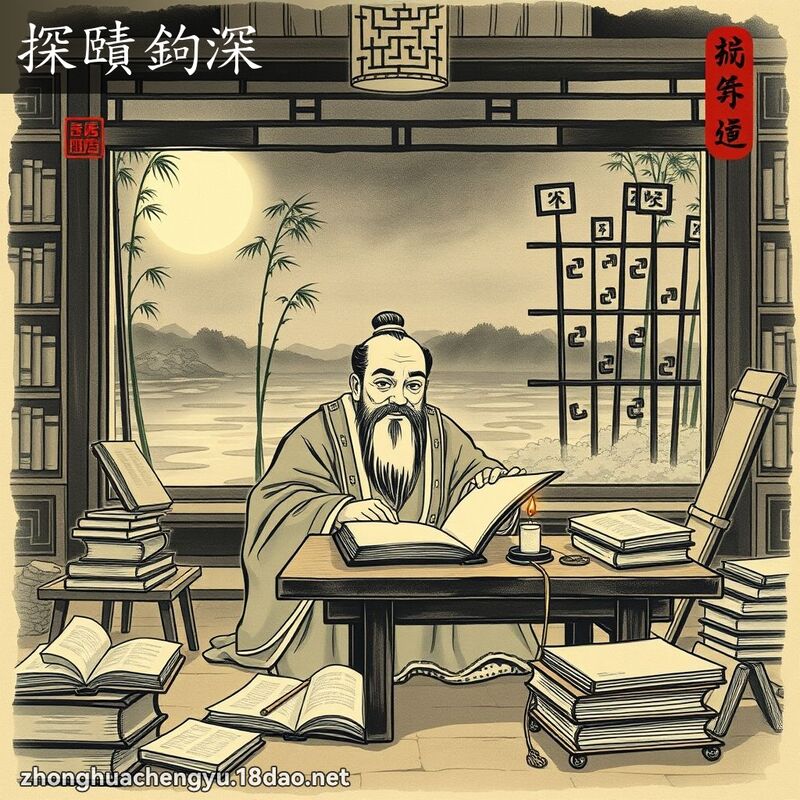 探賾鉤深 配图