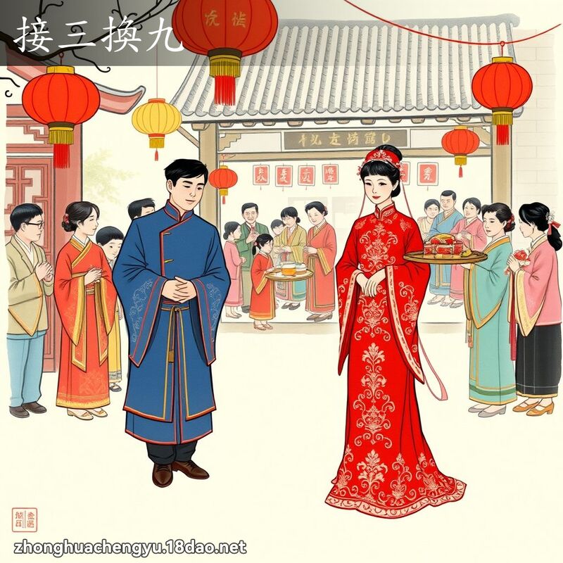 接三換九 配图
