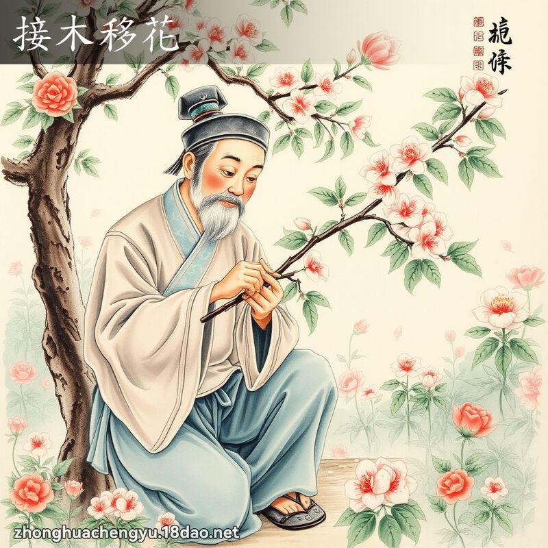 接木移花 配图