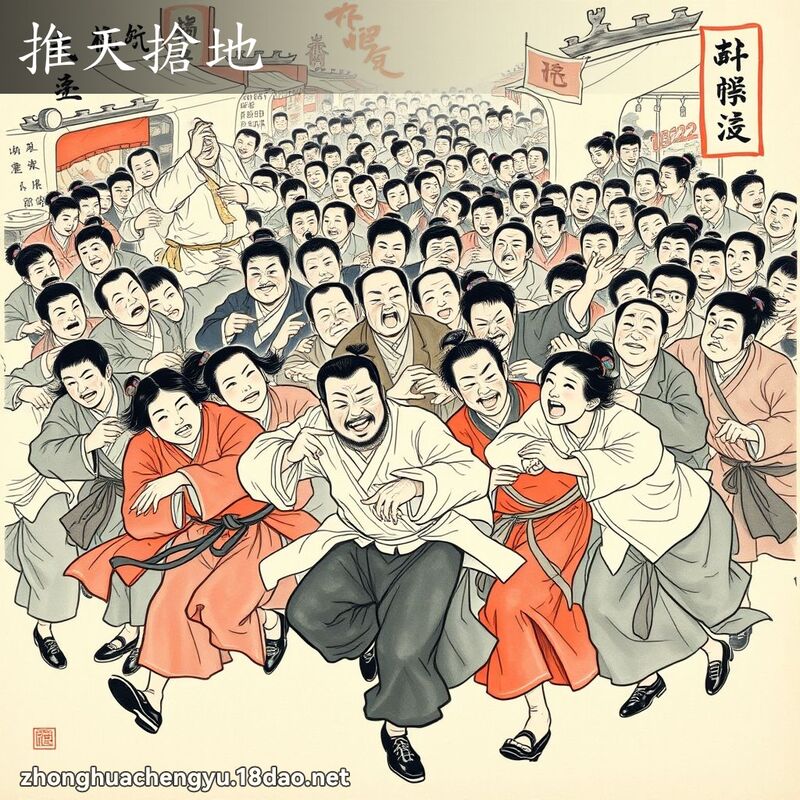 推天搶地 配图