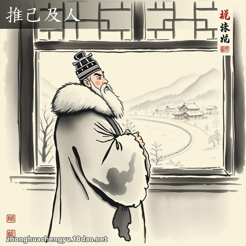 推己及人 配图