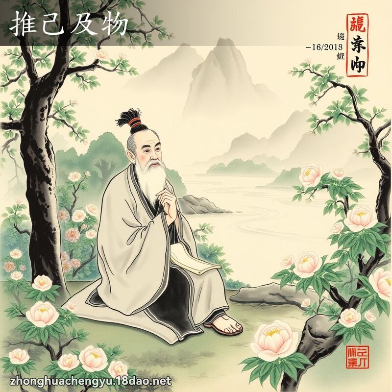 推己及物 配图