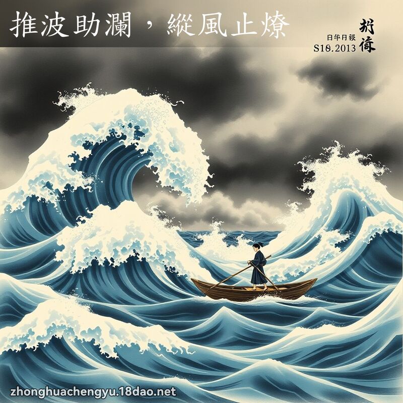 推波助瀾,縱風止燎 配图