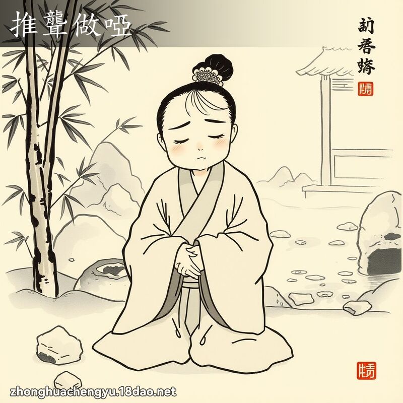推聾做啞 配图