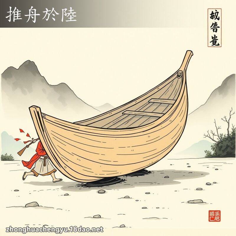 推舟於陸 配图