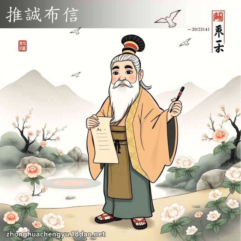 推誠布信 配图