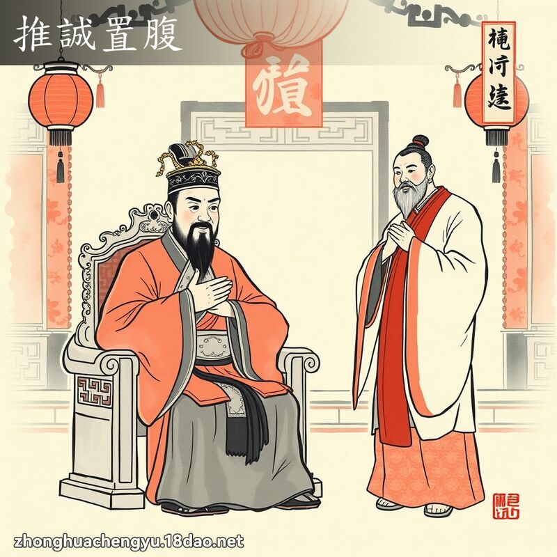 推誠置腹 配图