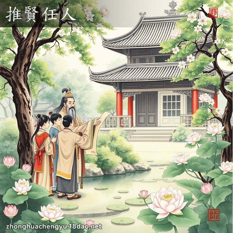 推賢任人 配图