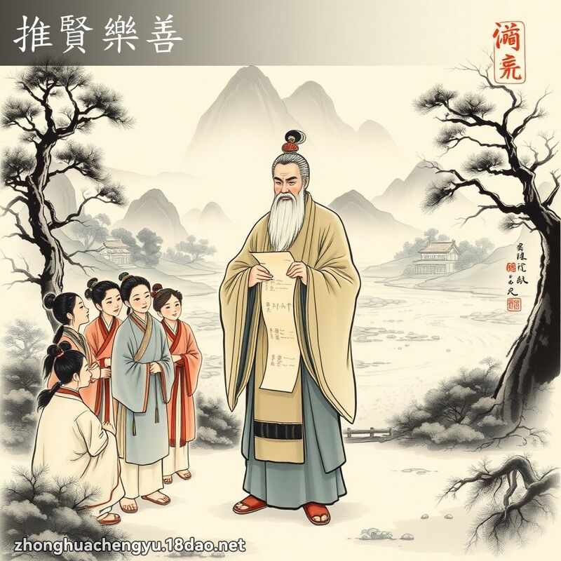 推賢樂善 配图