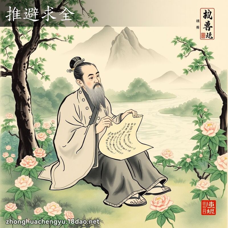 推避求全 配图