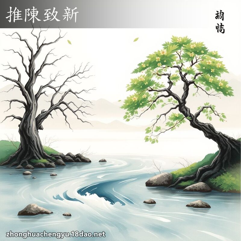推陳致新 配图