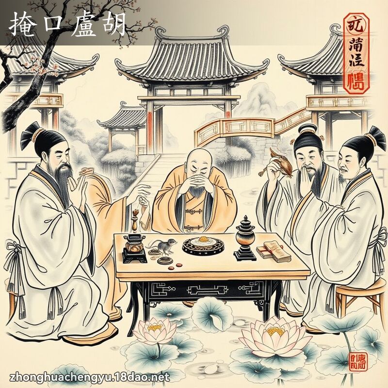 掩口盧胡 配图