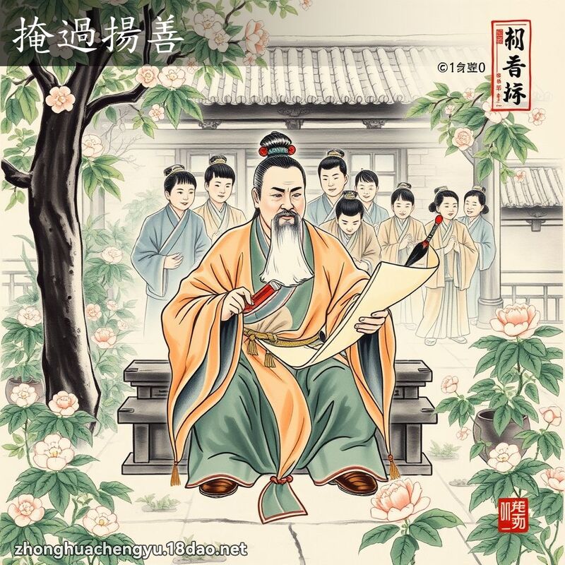 掩過揚善 配图
