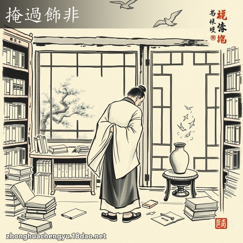 掩過飾非 配图