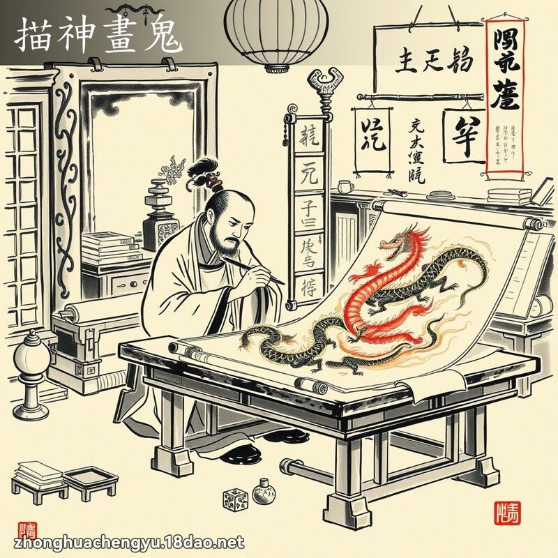 描神畫鬼 配图