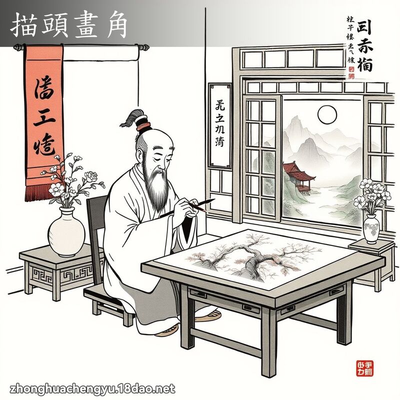 描頭畫角 配图