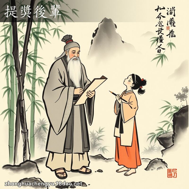 提獎後輩 配图