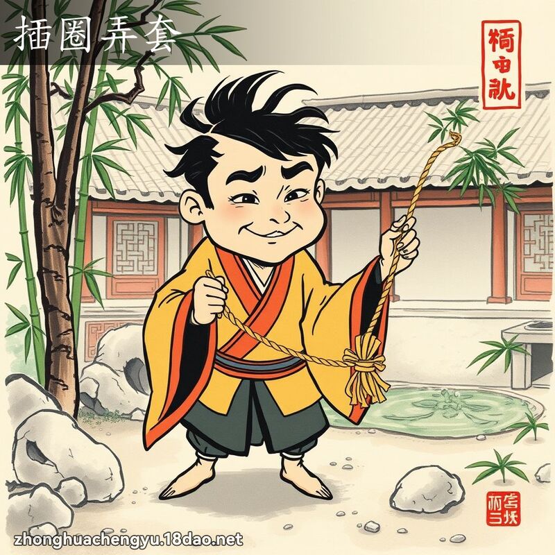 插圈弄套 配图