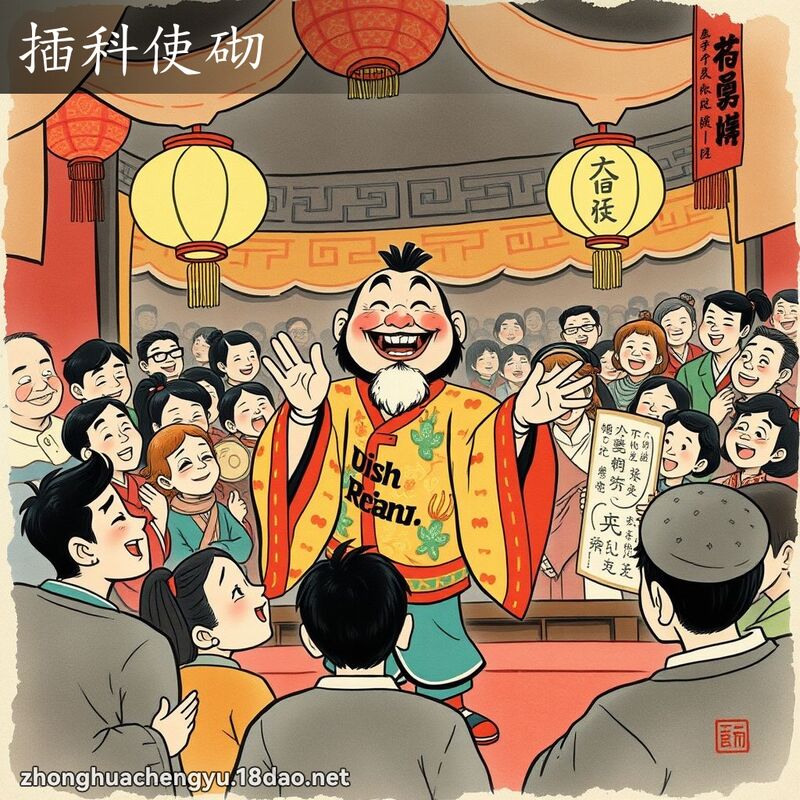 插科使砌 配图
