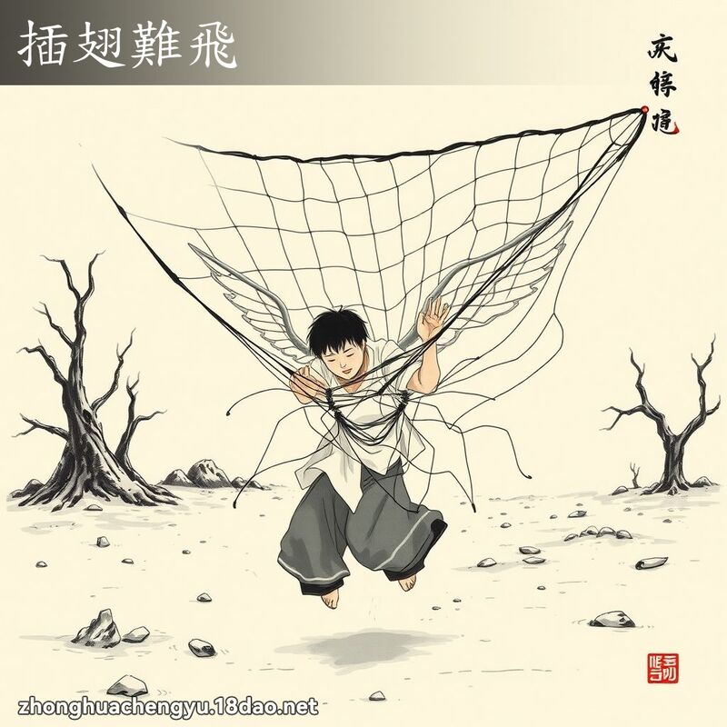 插翅難飛 配图