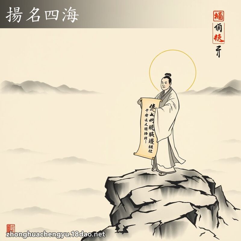 揚名四海 配图
