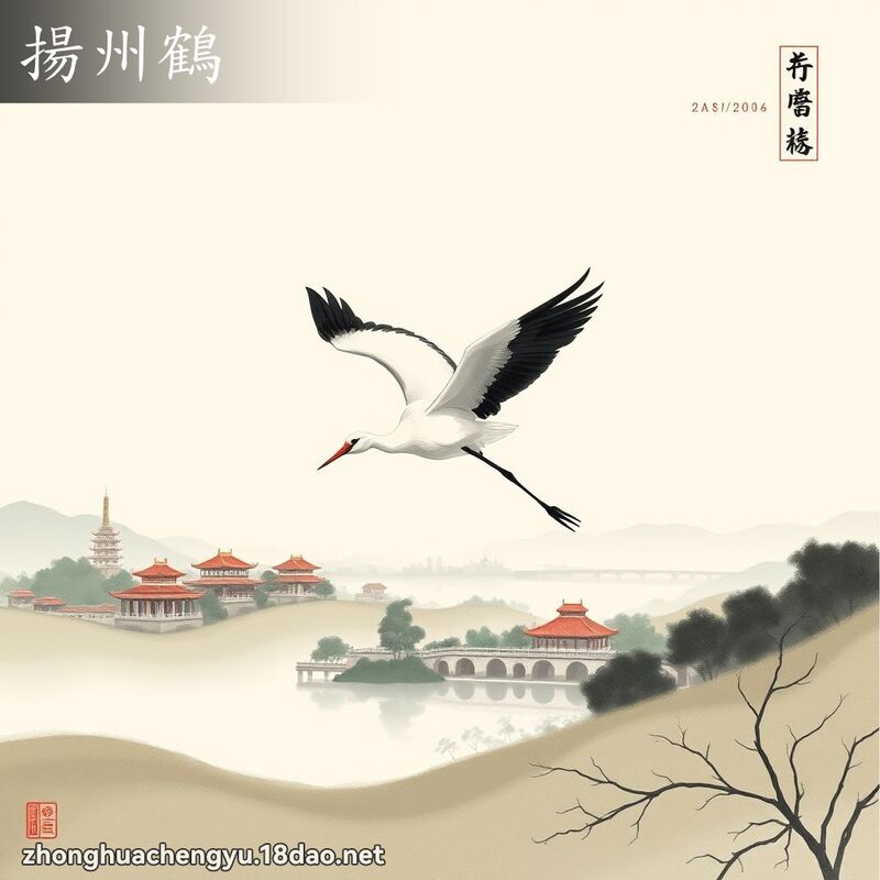 揚州鶴 配图