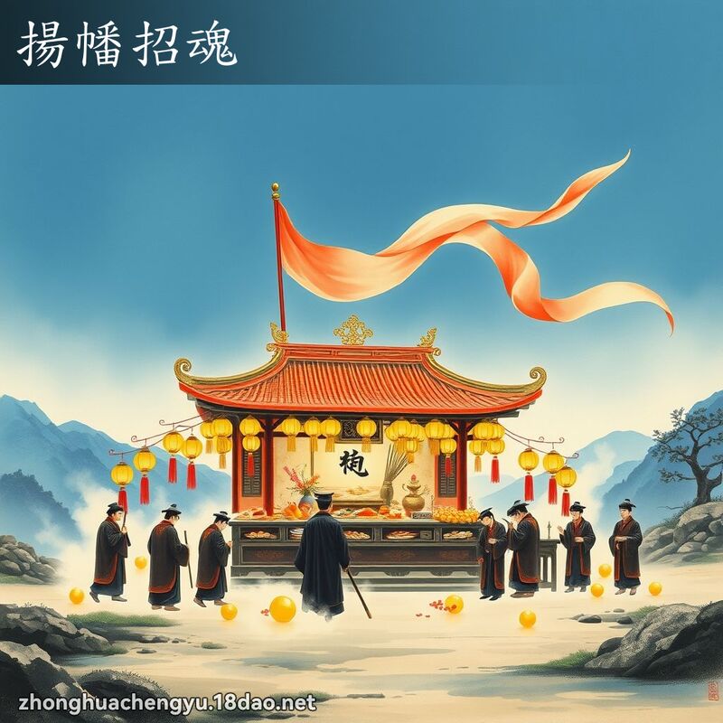 揚幡招魂 配图