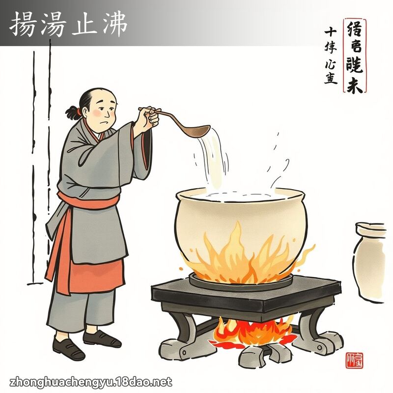 揚湯止沸 配图