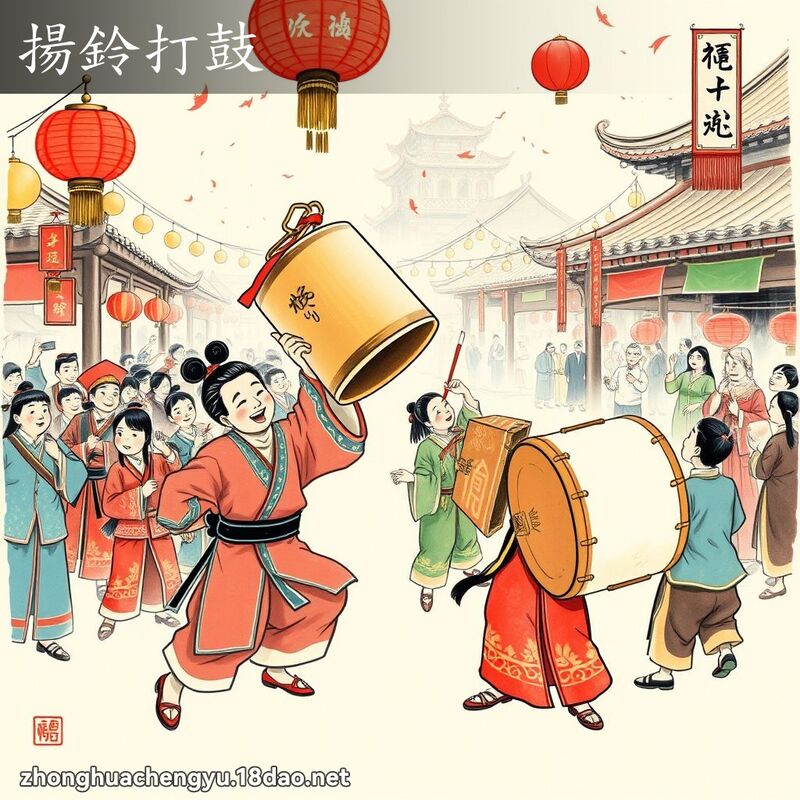 揚鈴打鼓 配图
