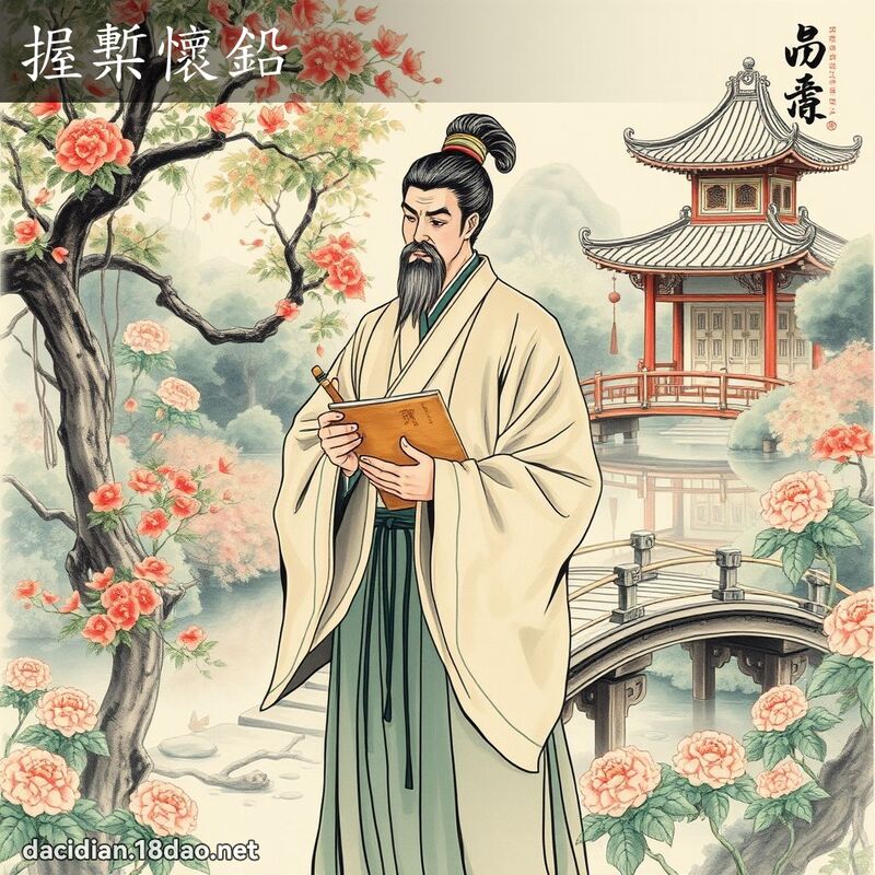 握槧怀铅 - 中华成语配图