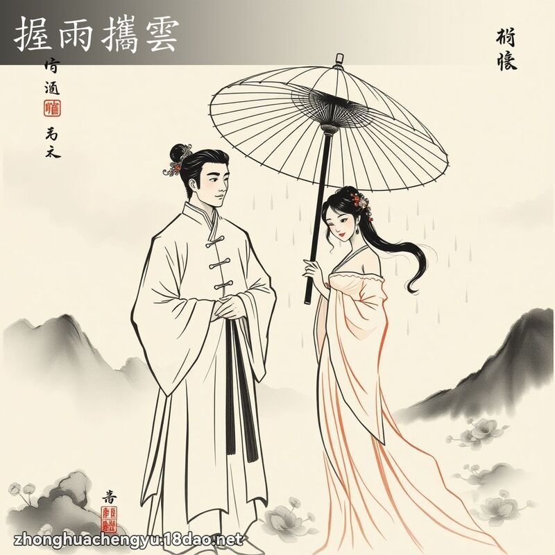 握雨攜雲 配图