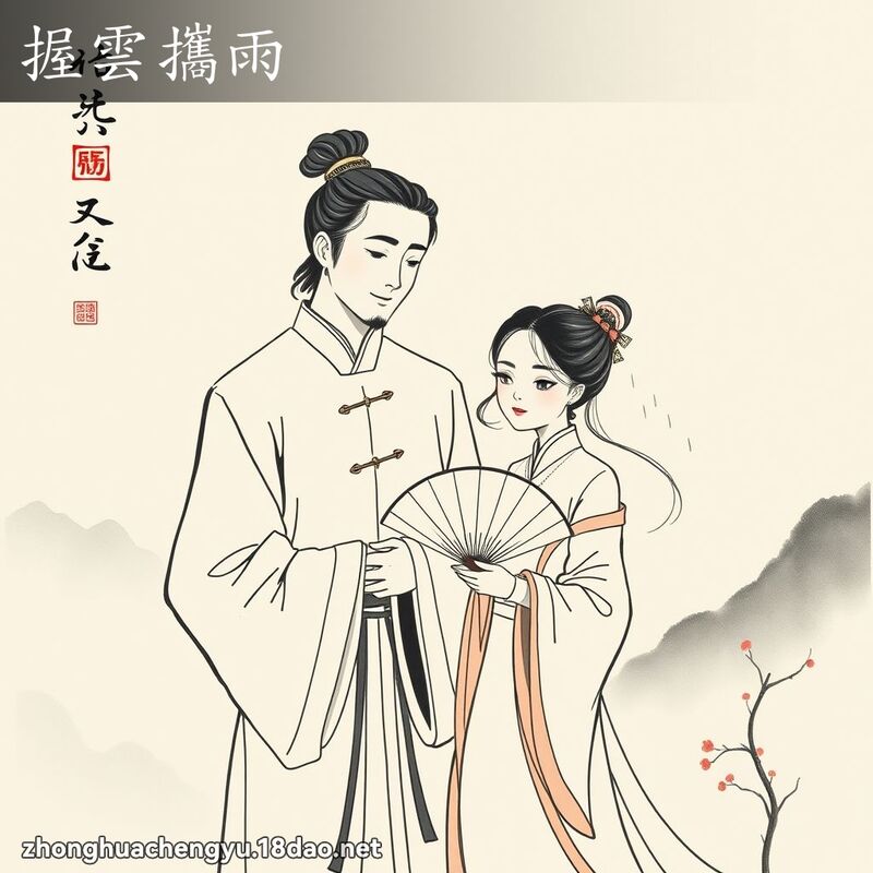 握雲攜雨 配图