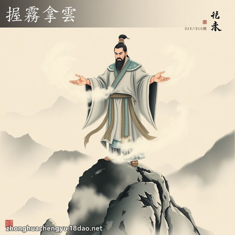 握霧拿雲 配图