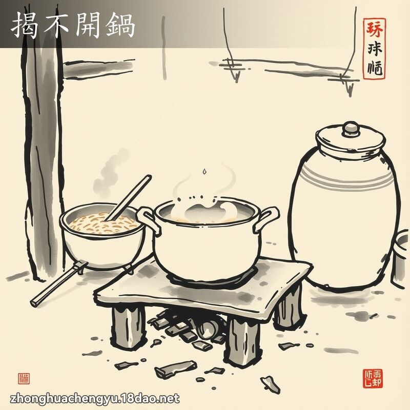 揭不開鍋 配图