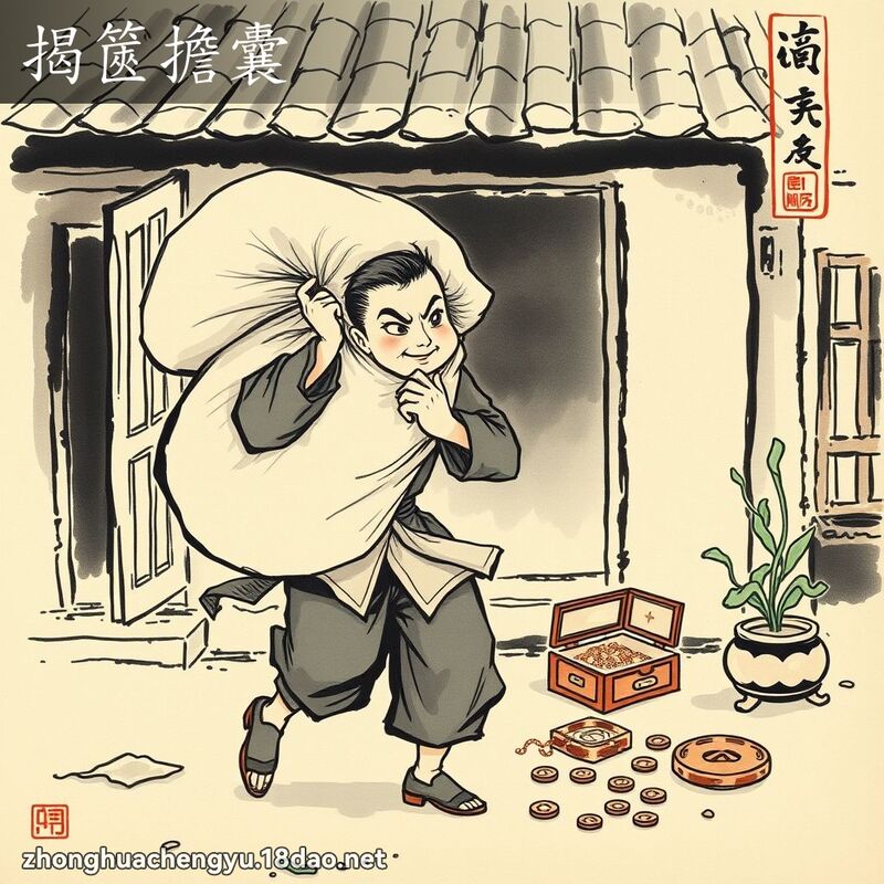 揭篋擔囊 配图