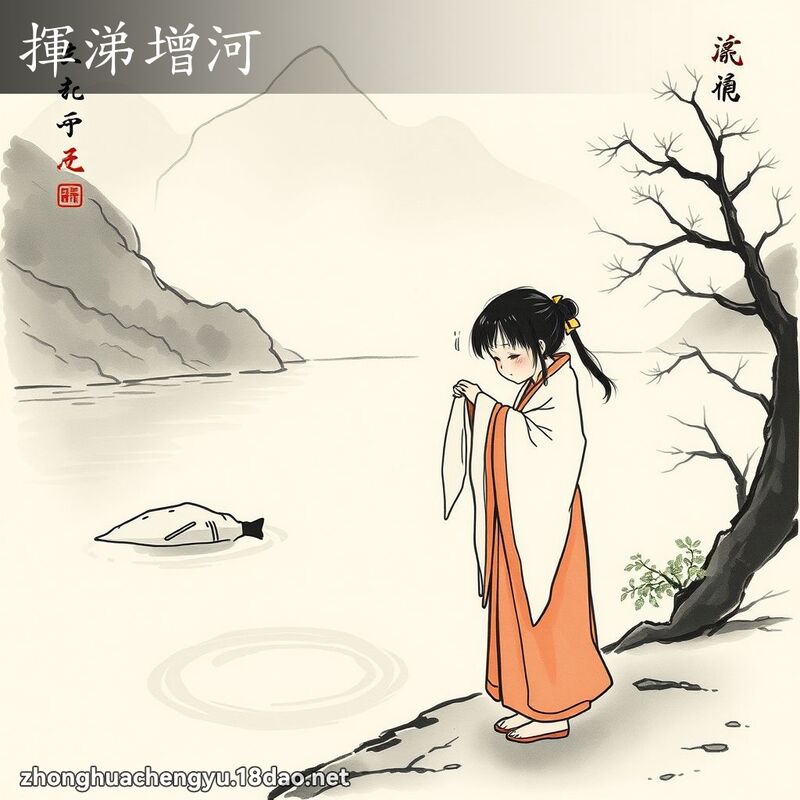 揮涕增河 配图