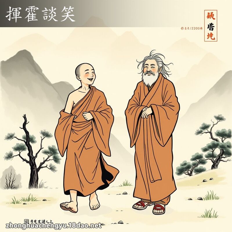 揮霍談笑 配图