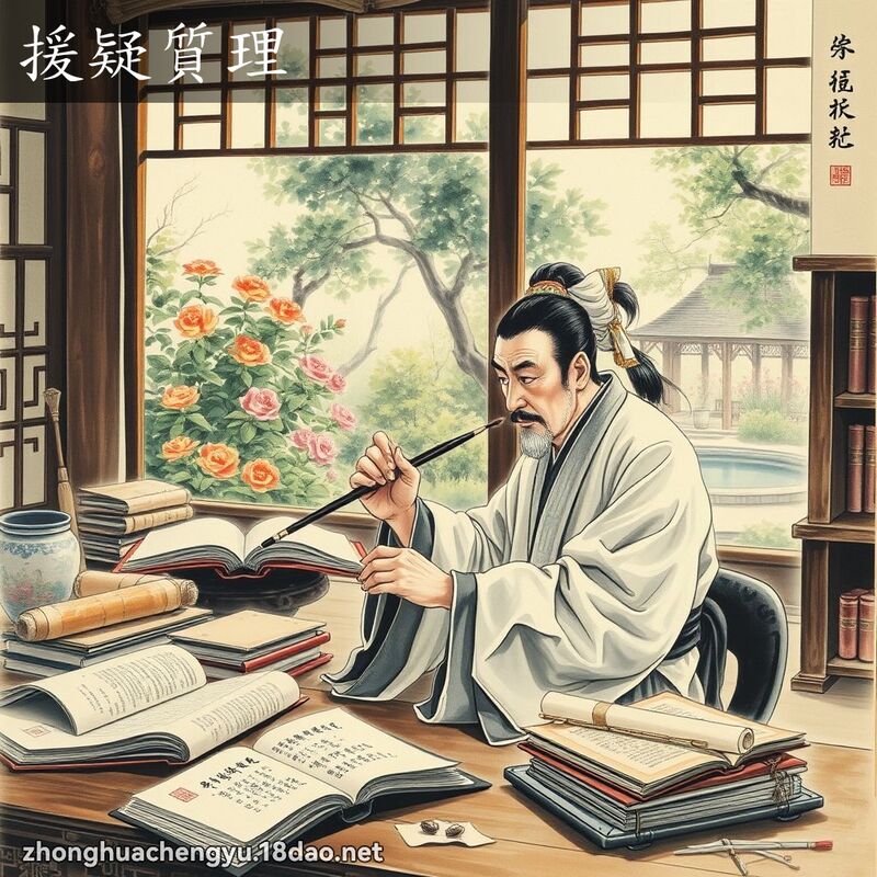 援疑質理 配图