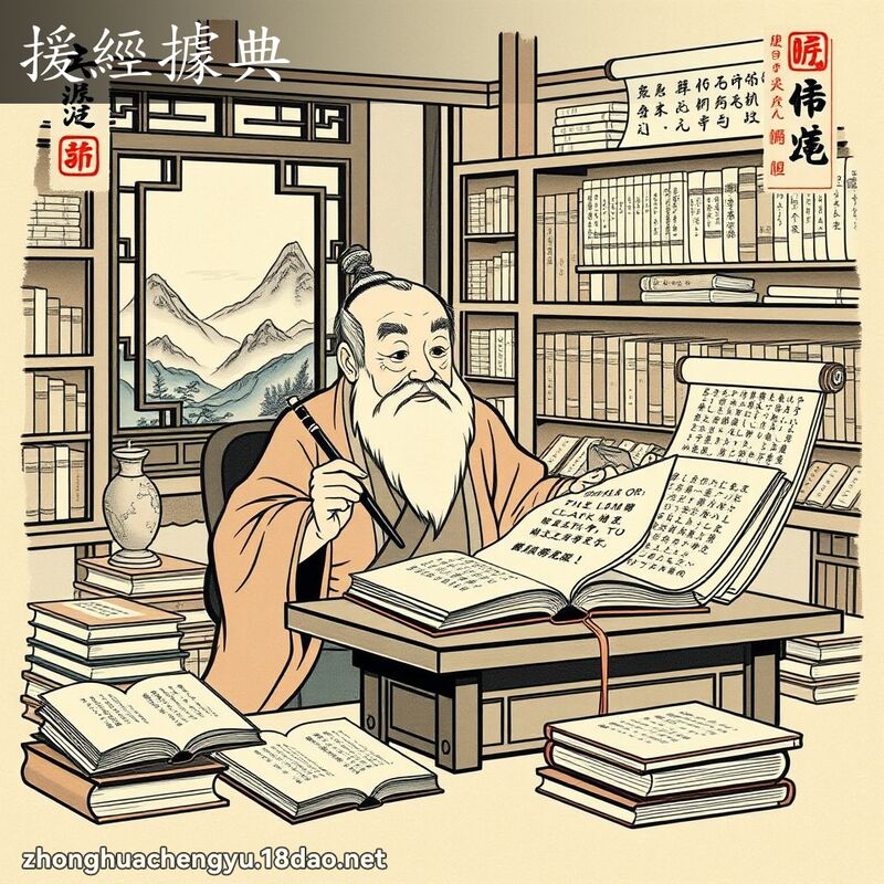 援經據典 配图