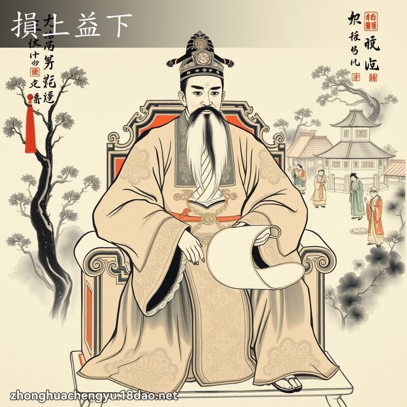 損上益下 配图
