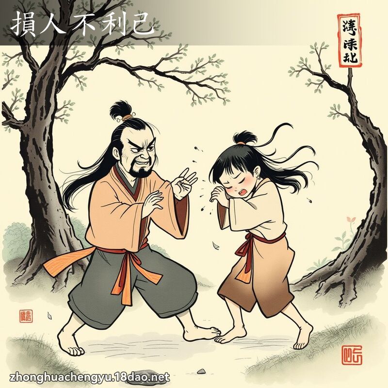 損人不利己 配图