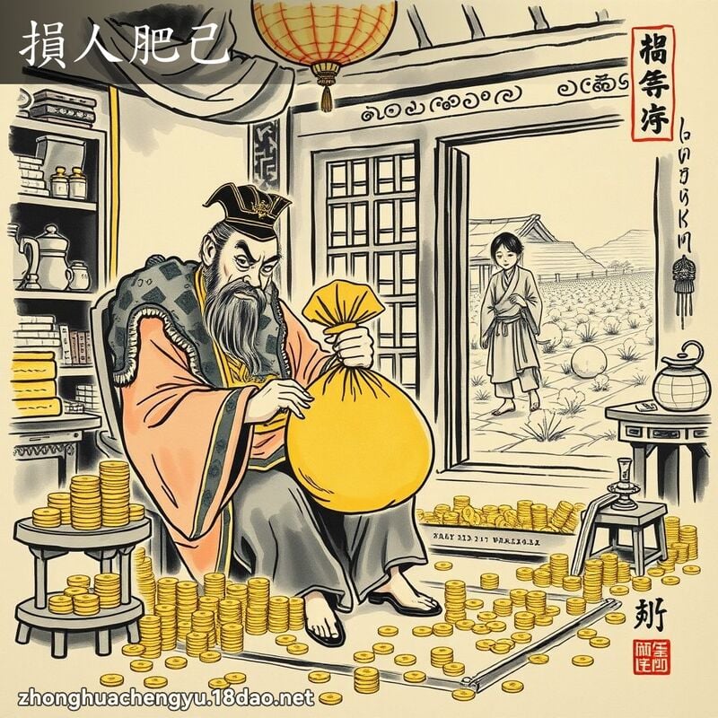 損人肥己 配图